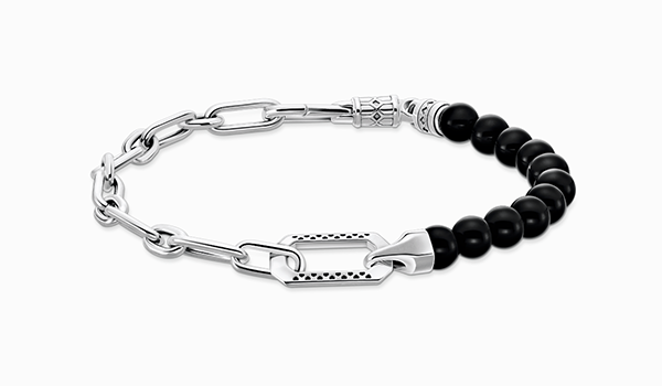 Bracelet onyx bead