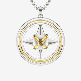 Pendant Sacred Planet Turnable