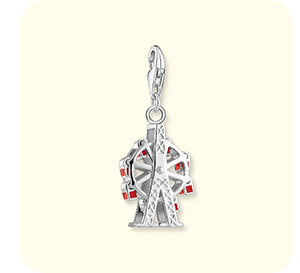 Charm-Anhänger Riesenrad Silber