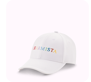 Charmista baseball cap white