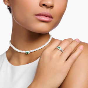 Model with Charming Pop jewellery