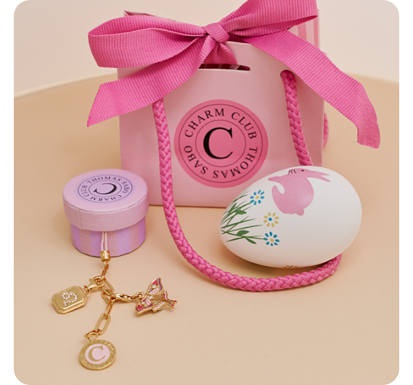 Easter Still Golden Chain with Charms