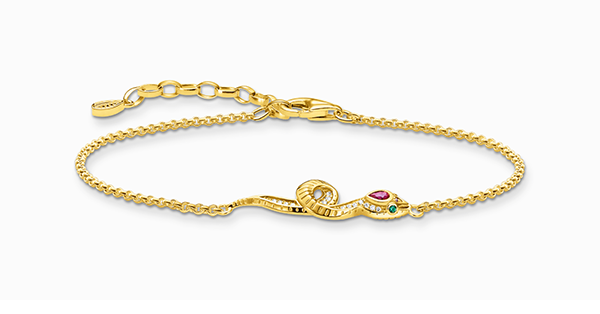 Bracelet snake gold