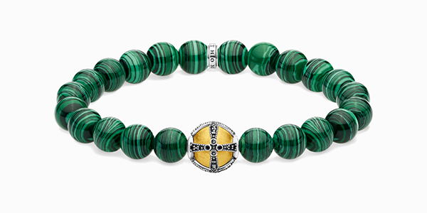 Bracelet cross green