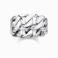 Ring links silver