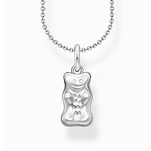Kette mit HARIBO Goldbär Anhänger Silber