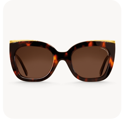Sunglasses Audrey Cat-Eye Havana