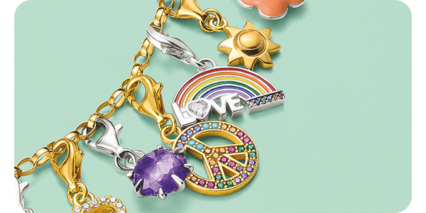 Charm-pendant rainbow
