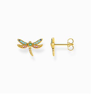 Ear studs dragonfly