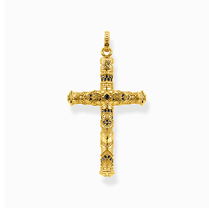 Pendant cross gold