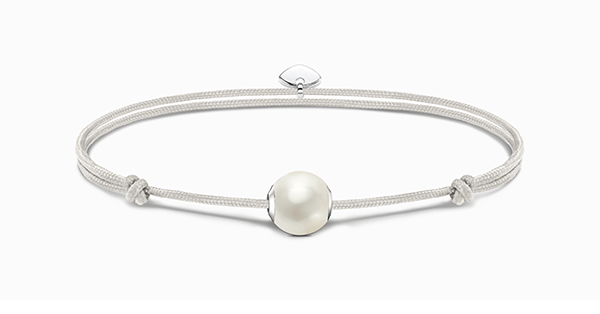 Bracelet Karma Secret with white freshwater pearl