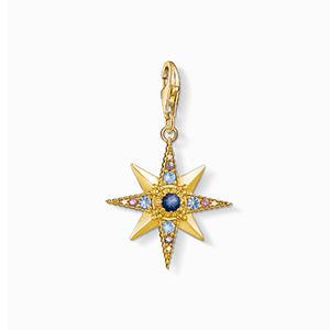 Charm pendant royalty star