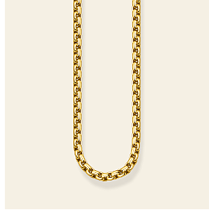 Venezia-Kette vergoldet Stärke 4 mm