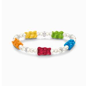 Pearlbracelet Goldbear