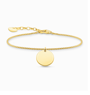 Bracelet disc gold