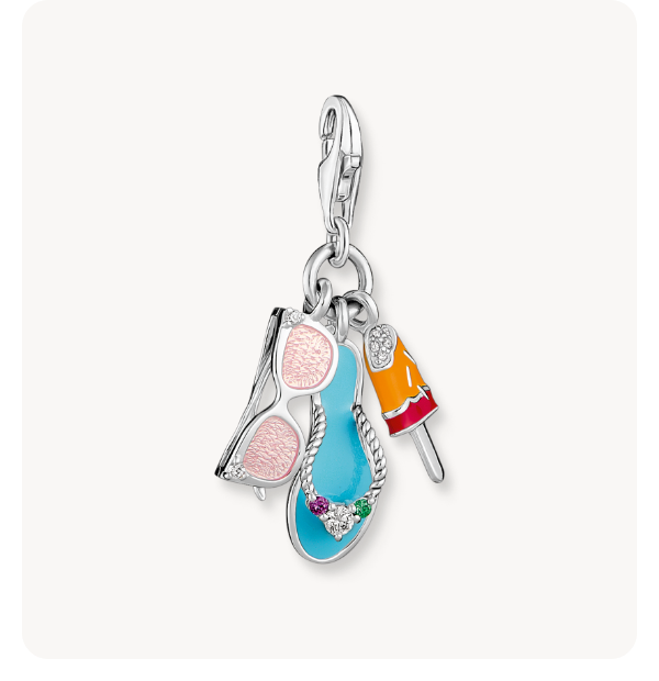 Charm Sunglasses, Flip-Flop and Ice Cream
