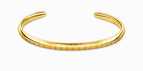 Bangle snakeskin gold