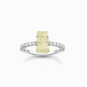 Ring Goldbear white