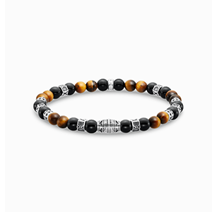 Bracelet elements tiger‘s eye