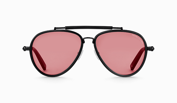 Sunglasses Harrison Aviator deep red