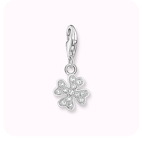 Charm pendant cloverleaf
