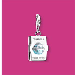 Charm pendant passport