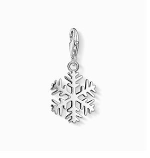 Charm pendant snowflake