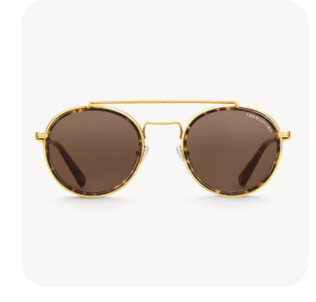 Sunglasses Johnny panto ethnic Havana