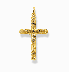 Pendant cross gold