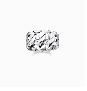 Ring links silver