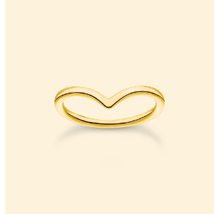 Ring V-Form gold