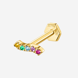 Single Piercing Wave 4 MM