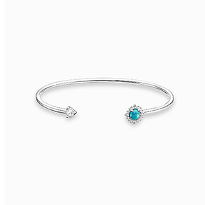 Bangle turquoise stone