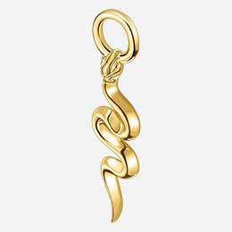 Single Pendant Snake 14 MM