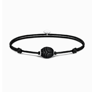 Bracelet Karma Secret with black obsidian Bead matt