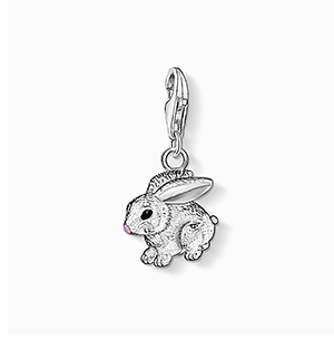 Charm pendant bunny