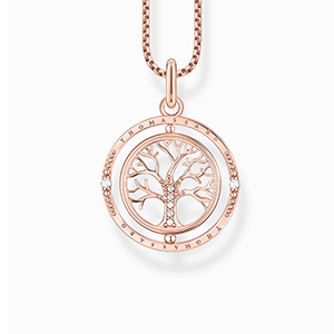 Necklace Tree of Love rose gold