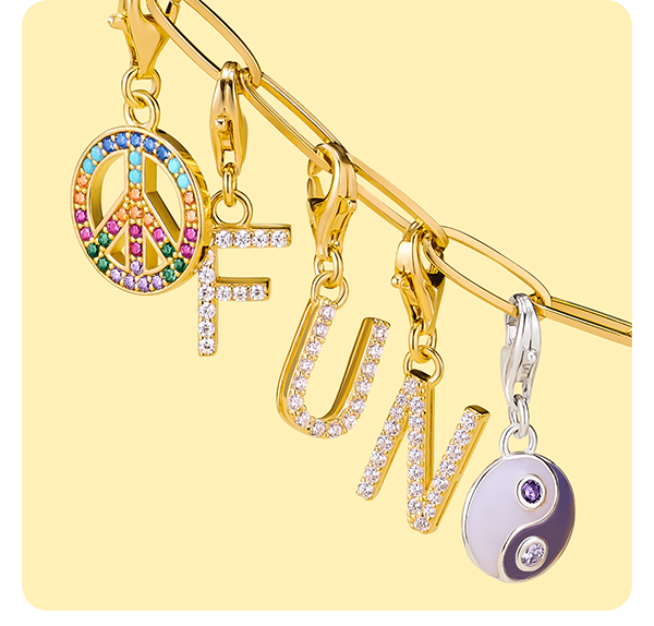Charm Club Letter Charms