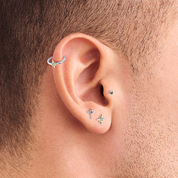 Helix Piercings