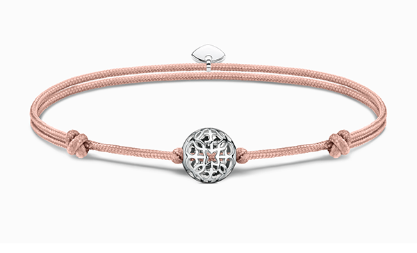 Bracelet Karma Secret with Bead silver
