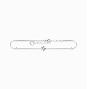 Anklet turtle silver